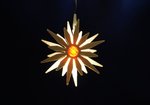 Holzlichtdeko Lichtdurchlässiges Stern aus Holz_03; 5cm